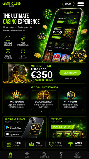 Gameplay gaming club casino