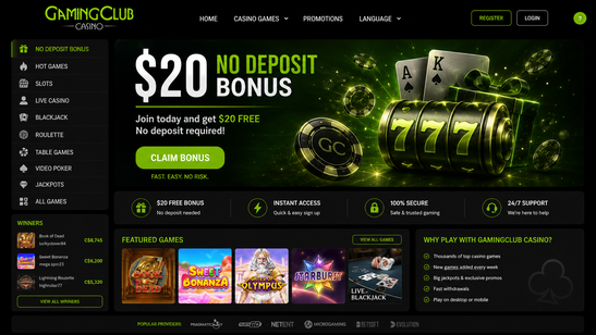 Gameplay gaming club casino