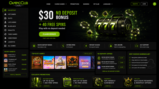 Gameplay gaming club casino