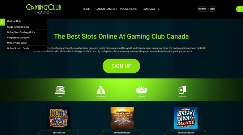 Gameplay gaming club casino